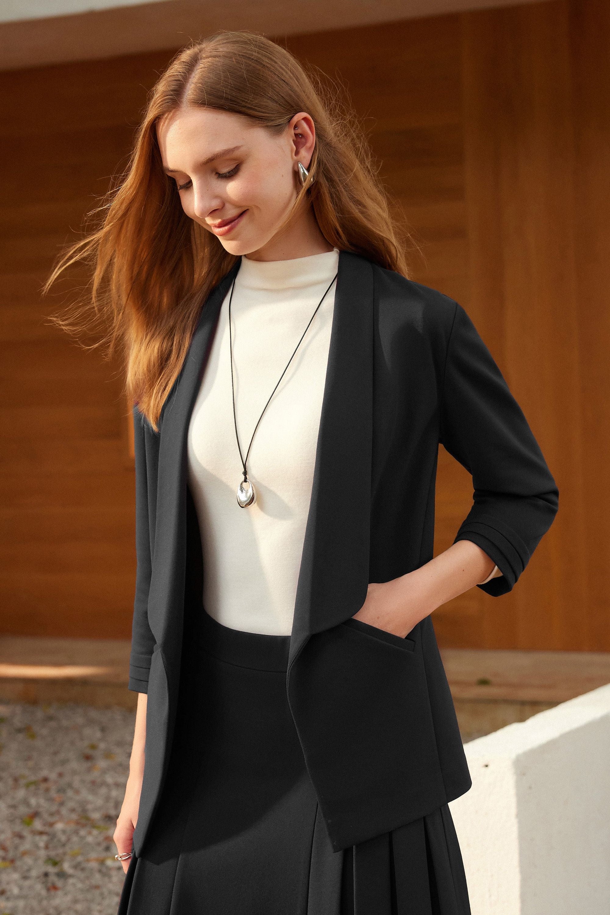 3/4 Sleeve Blazer