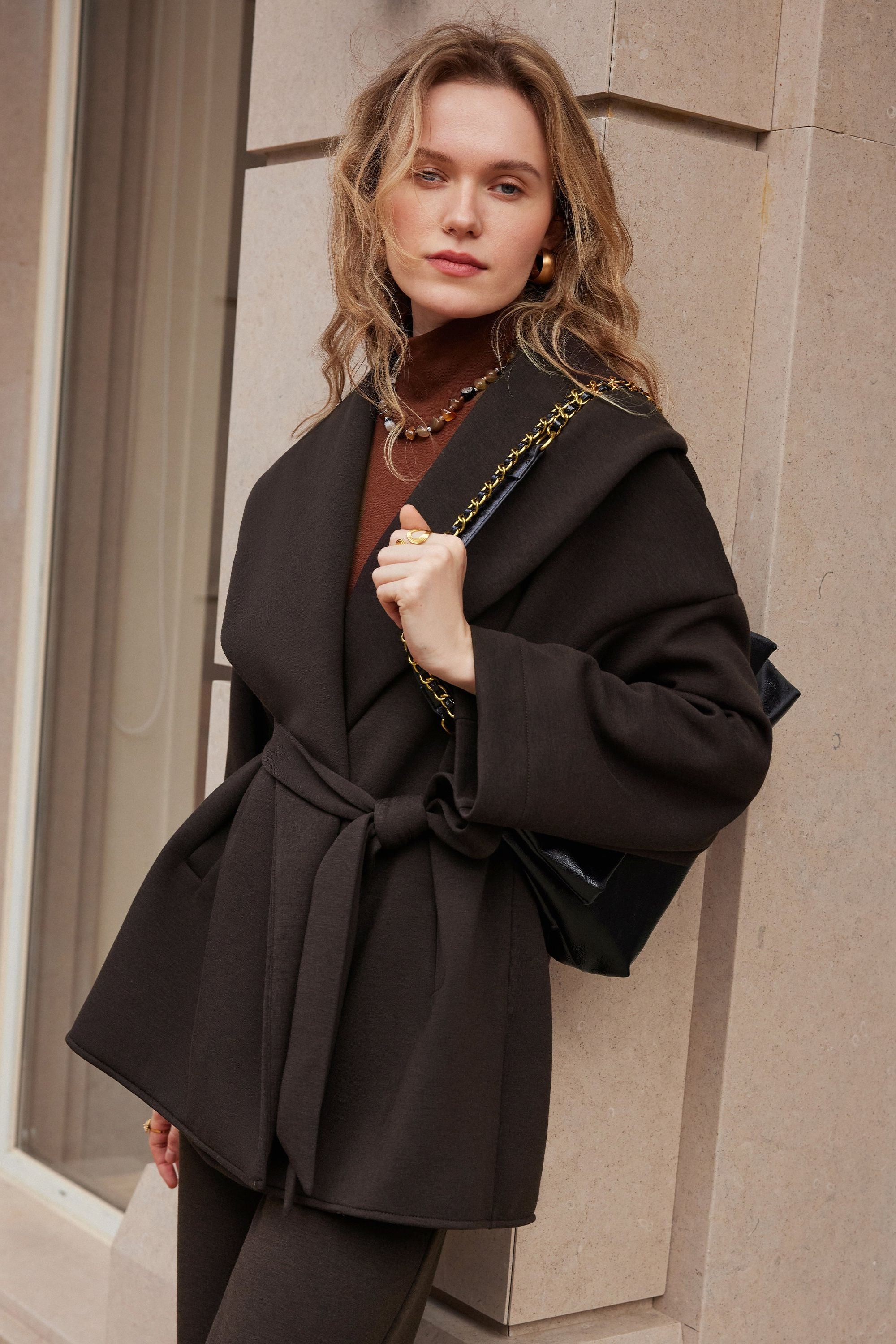 Belted Robe Jacket