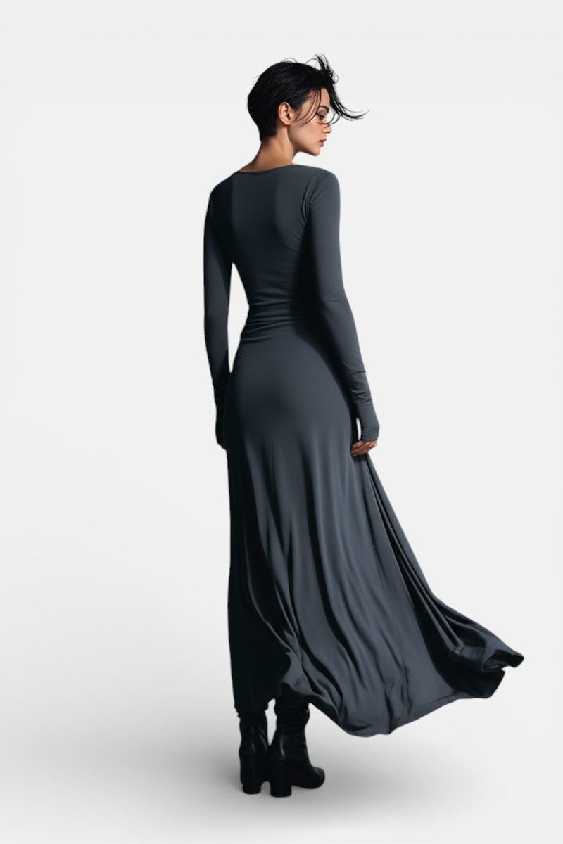 Naiara ❘ Maxi dress with side knot