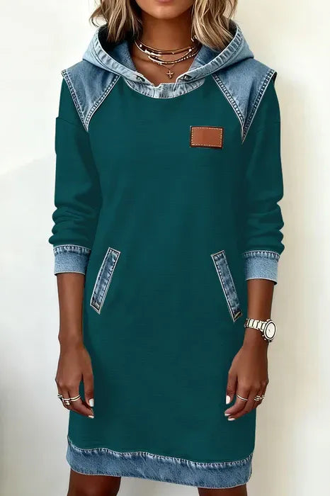 Casual Hoodie Dress