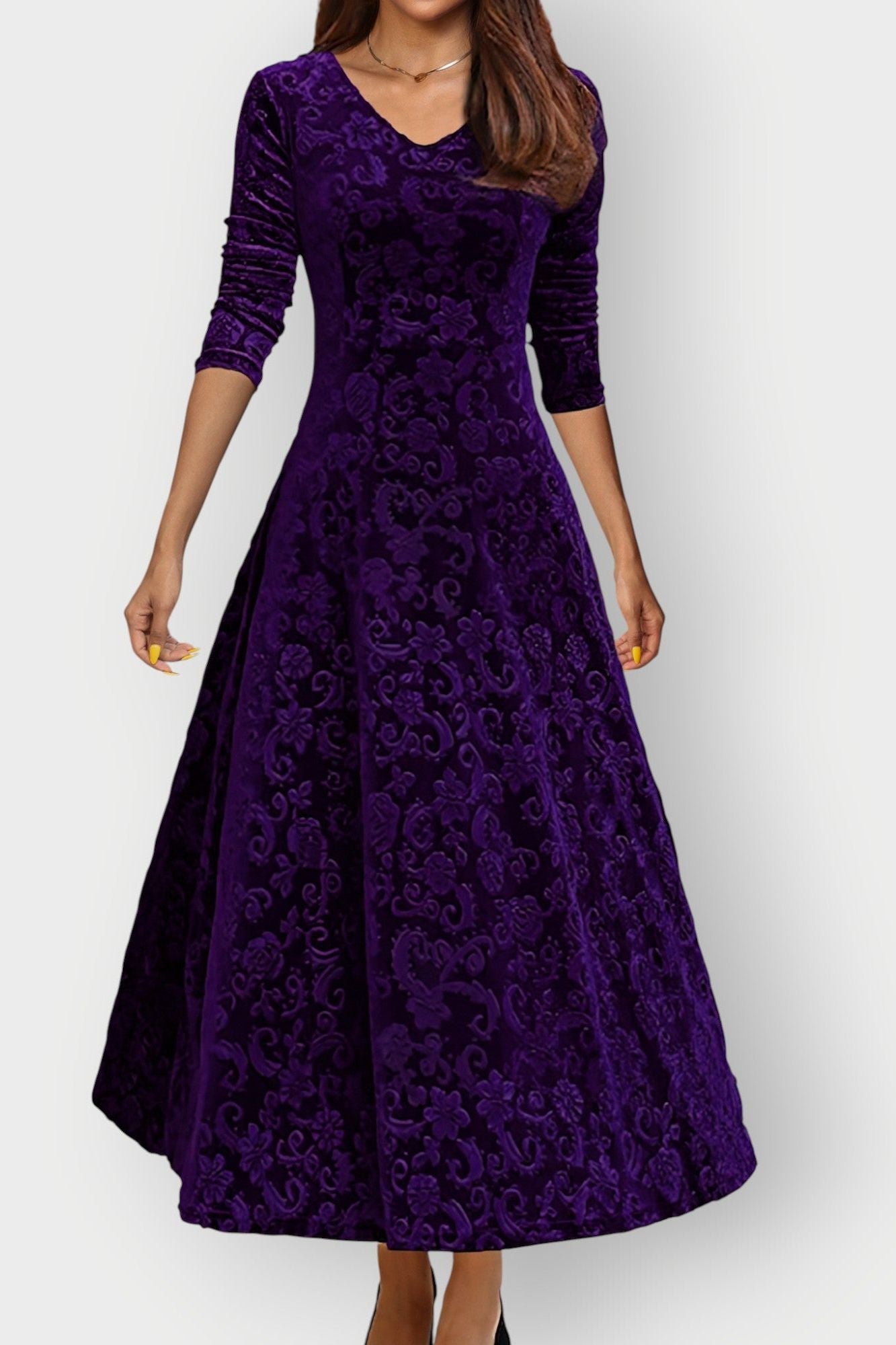 Alora Royal Bloom Dress