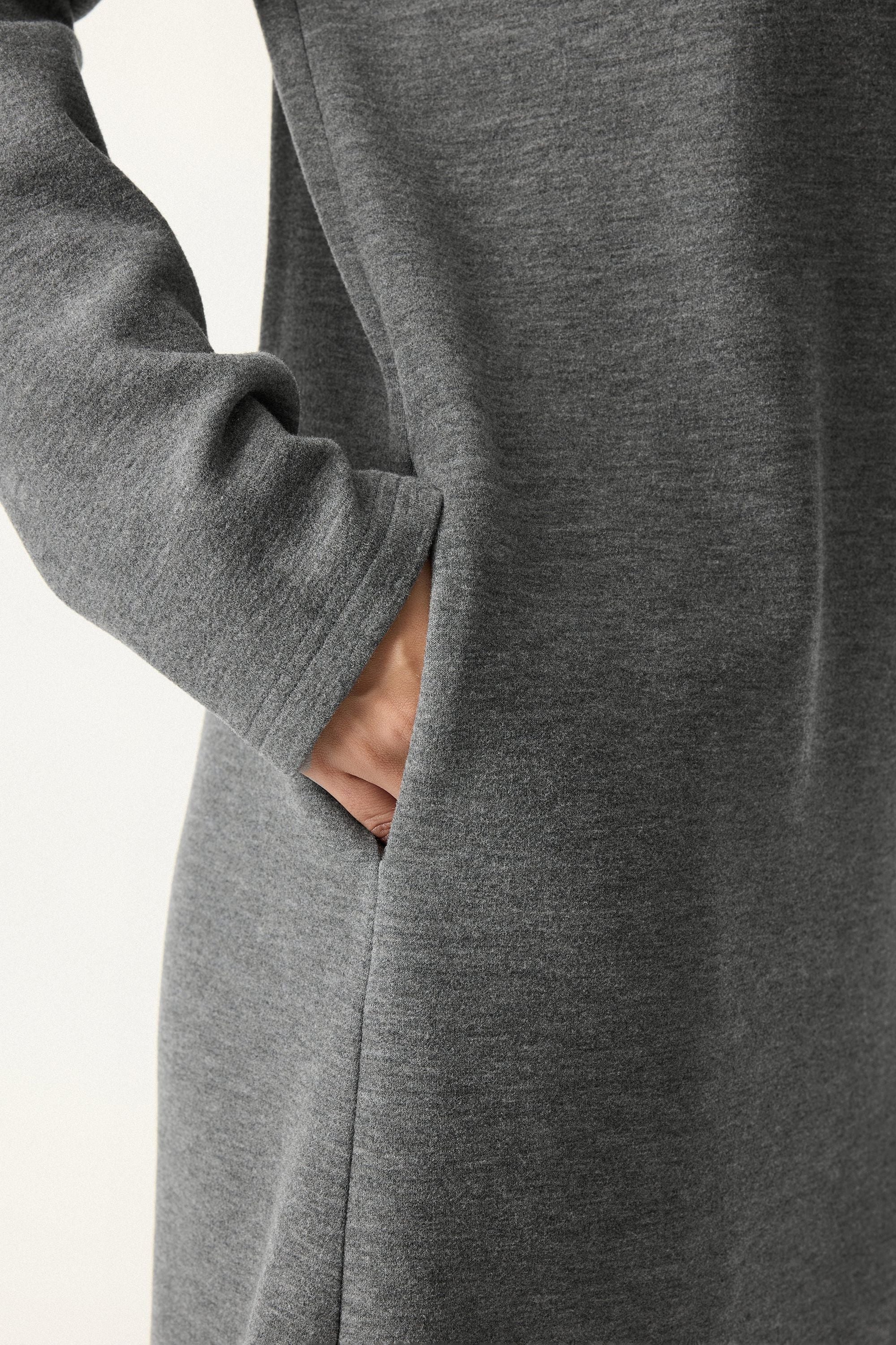 Cozy Warm Turtleneck Mini Dress