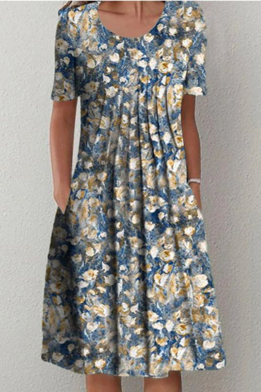 Cotton Tummy Coverage Dress