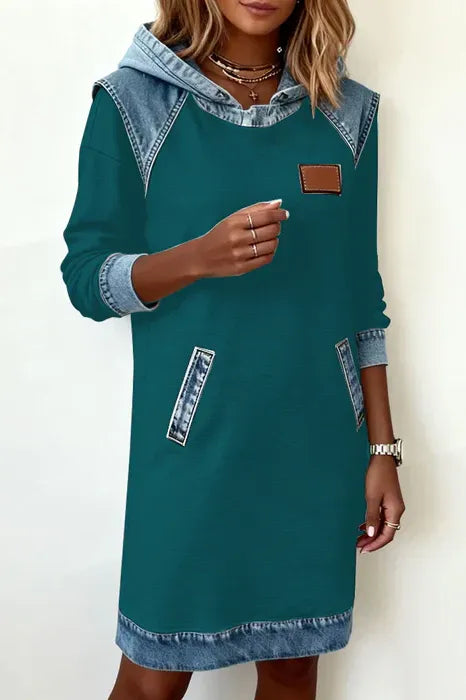 Casual Hoodie Dress