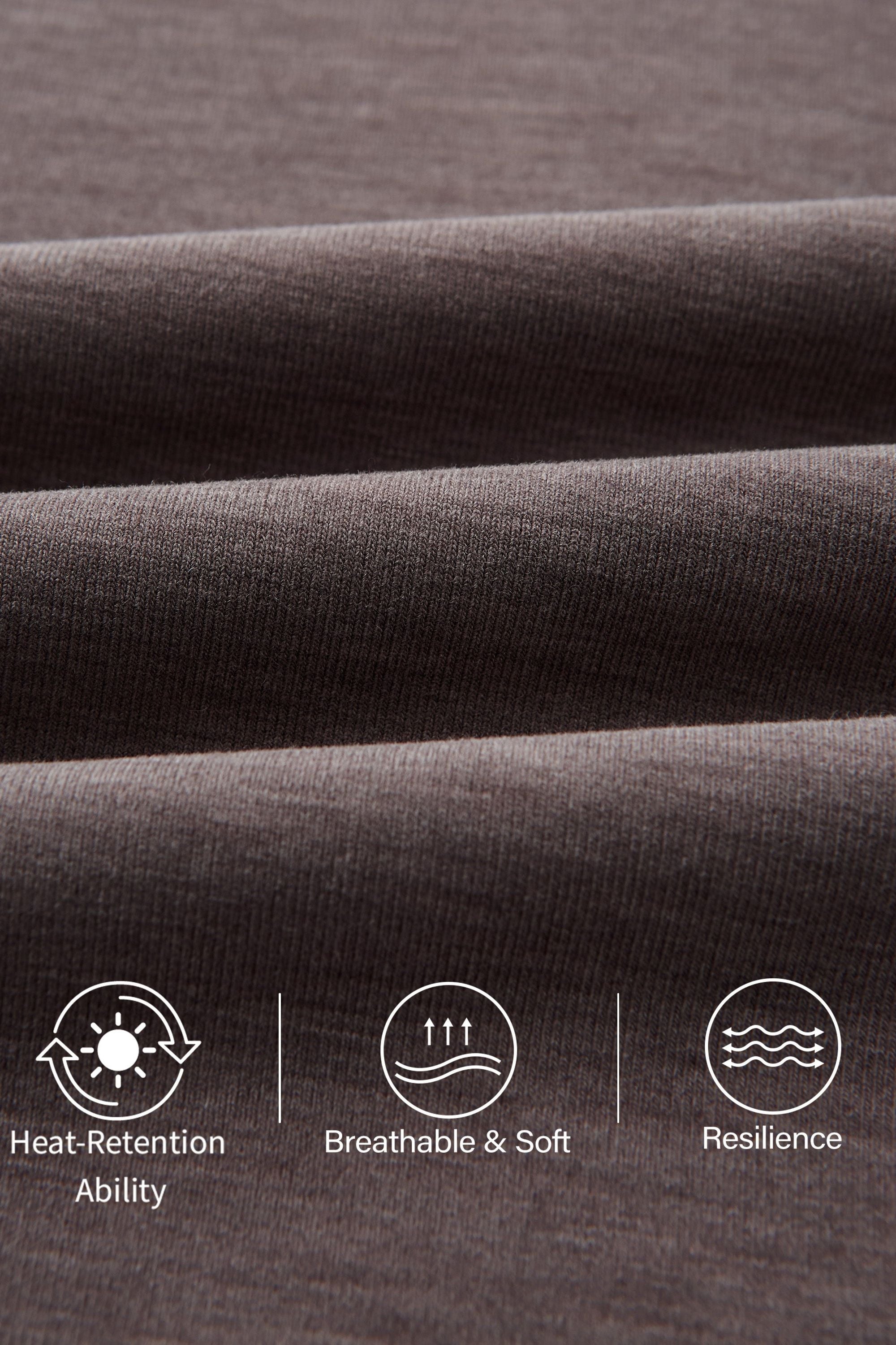 Cozy Warm High Rise Slanted Fly Front Wide Leg Pants