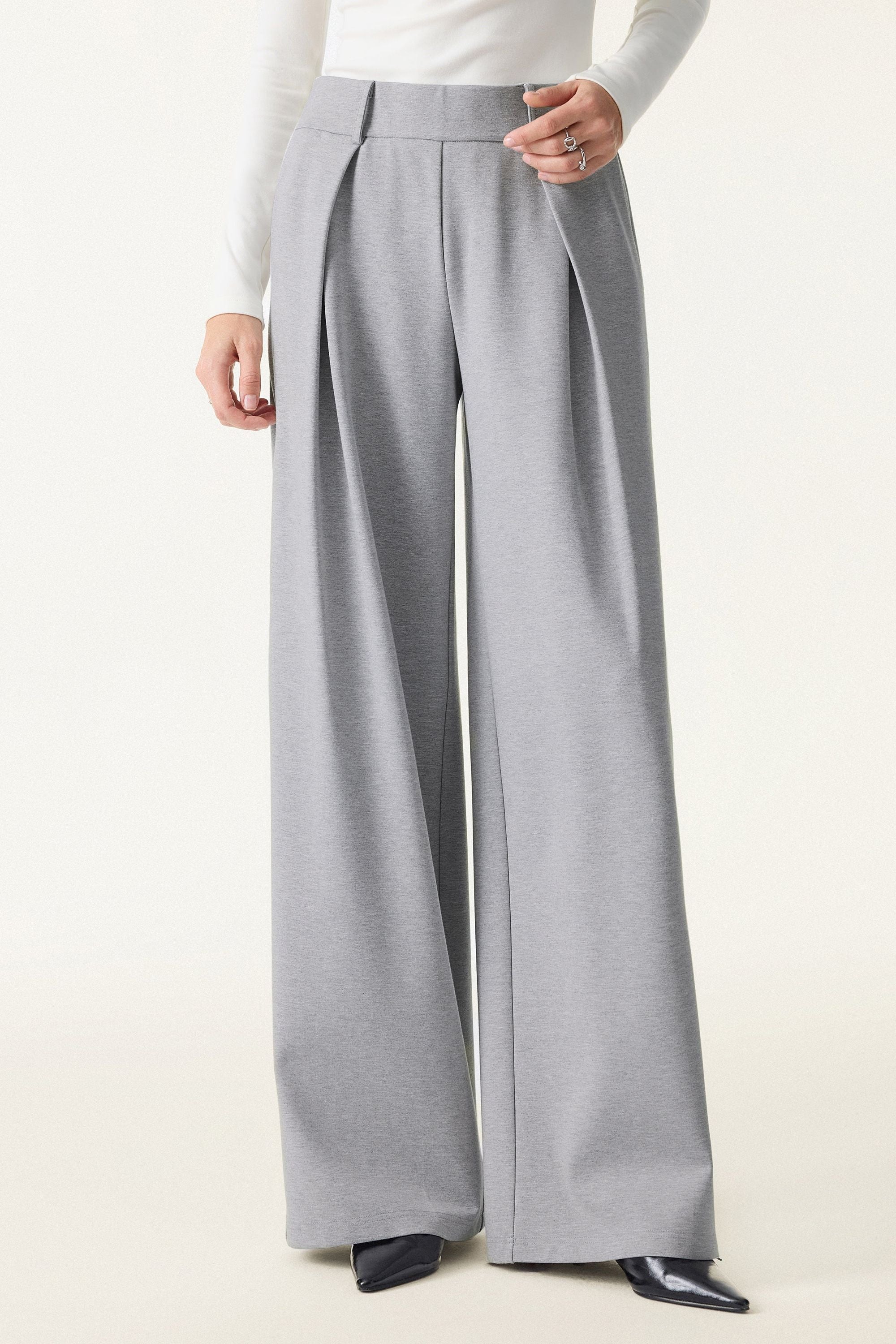 Wide Leg Pants with Pockets