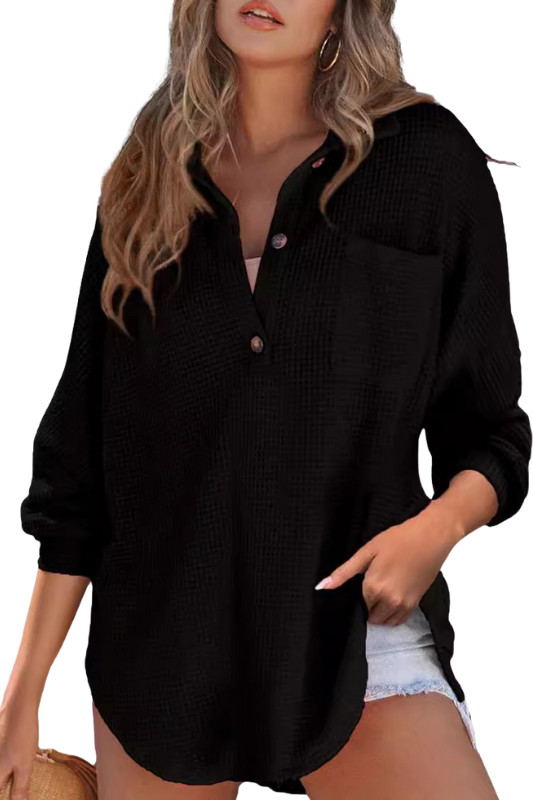 Casual V-Neck Blouse