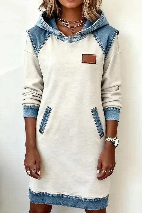 Casual Hoodie Dress