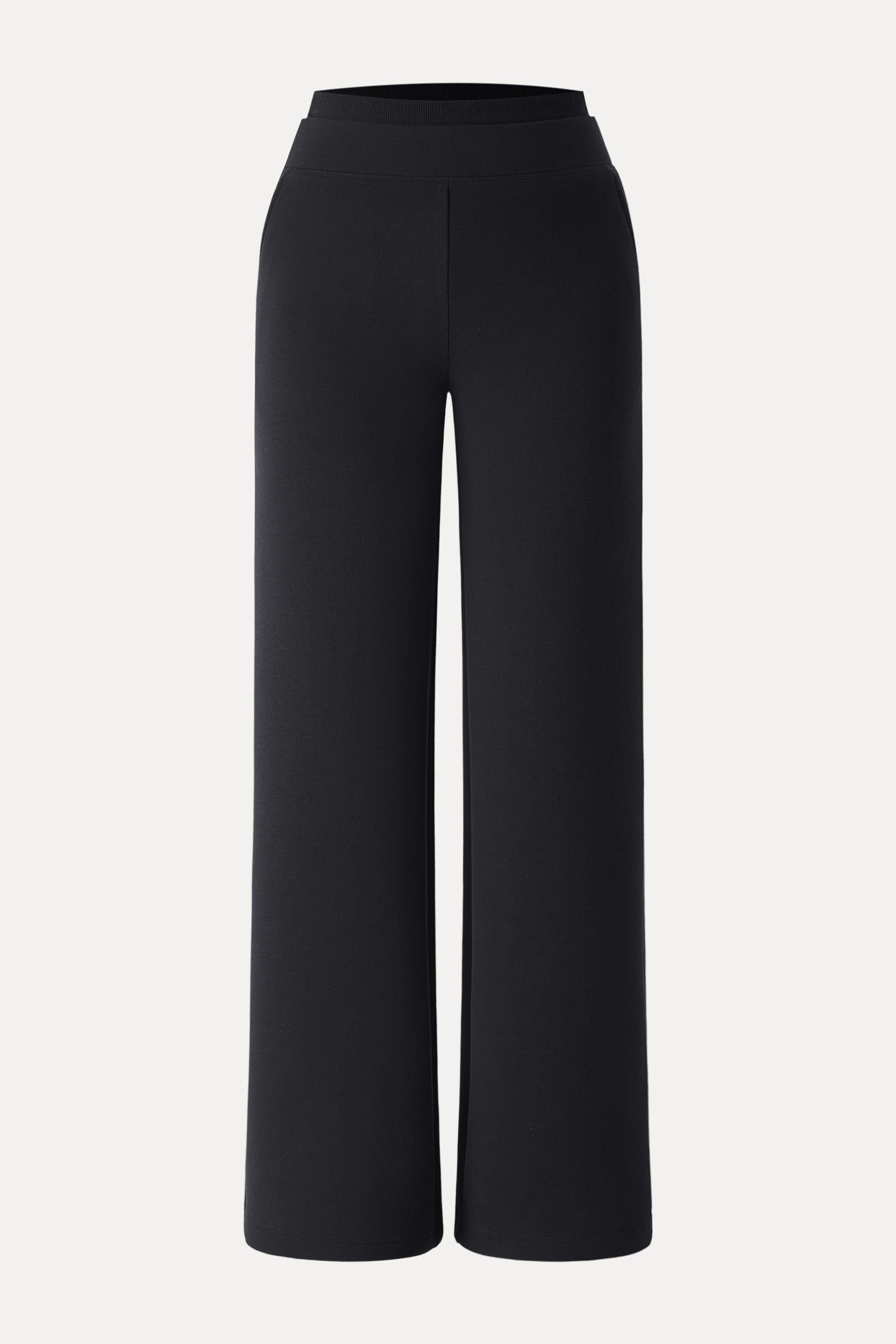 Straight Leg Pants with Pockets
