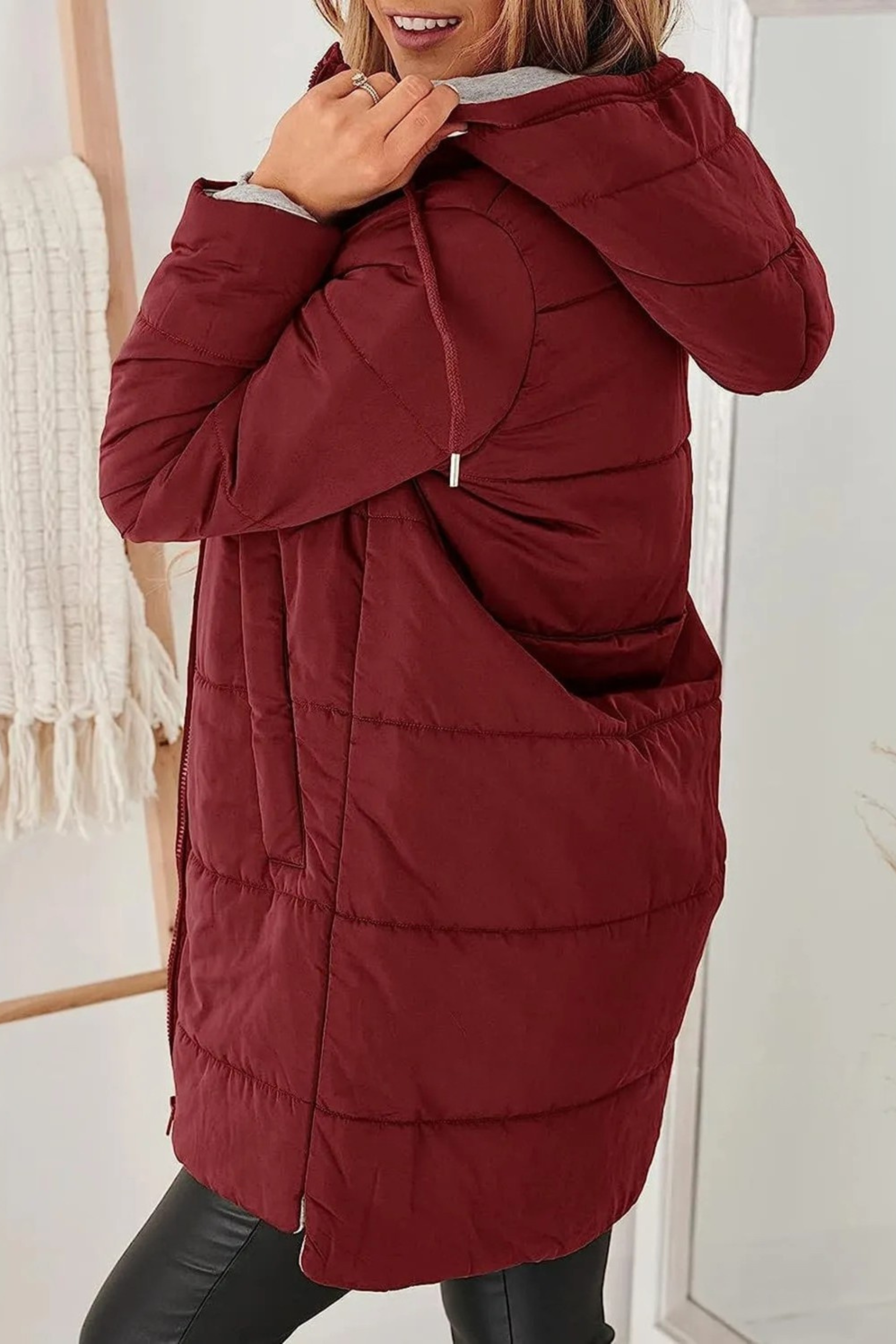 Casual Hooded Puffer Down Jacket