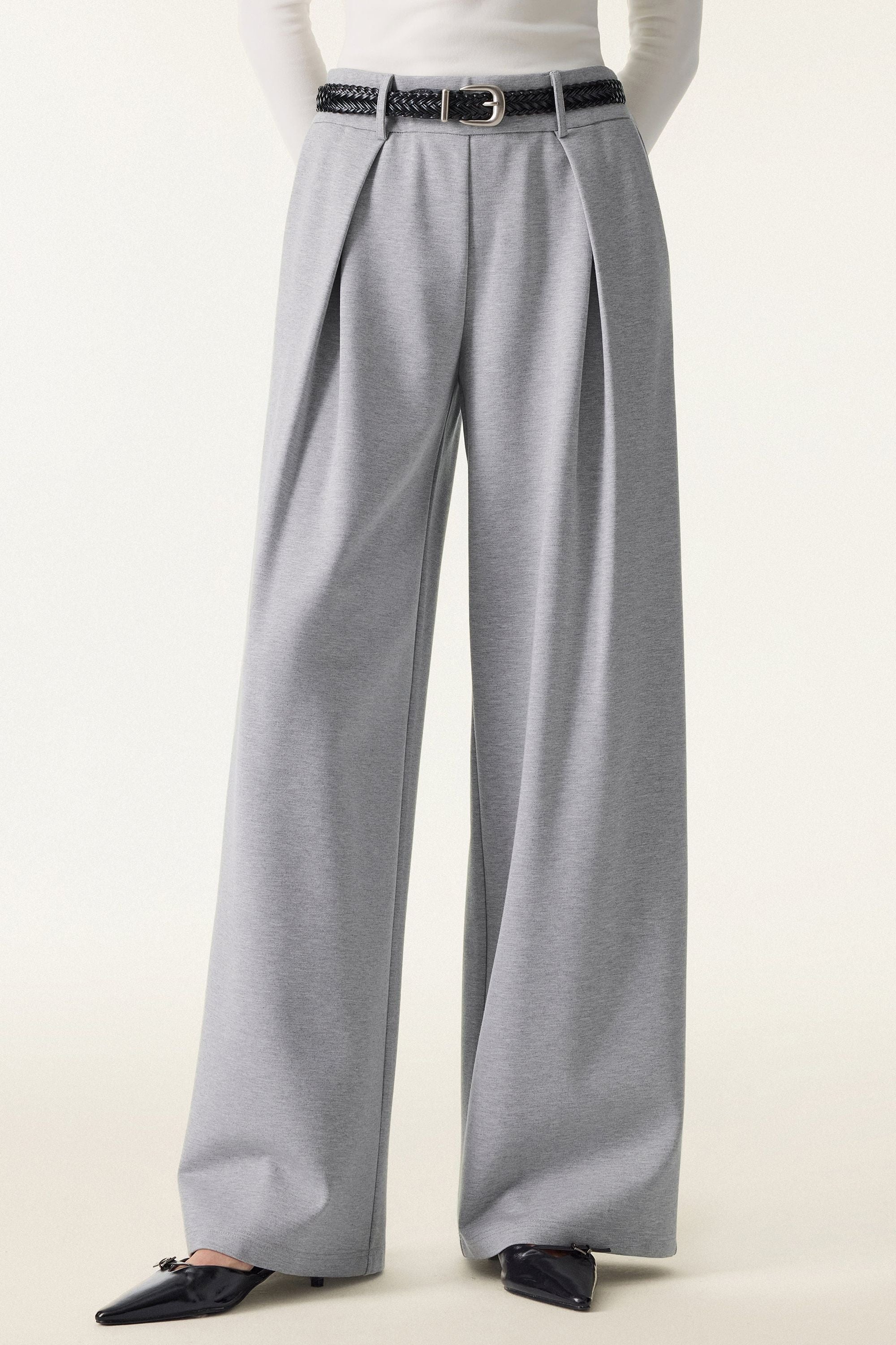 Wide Leg Pants with Pockets