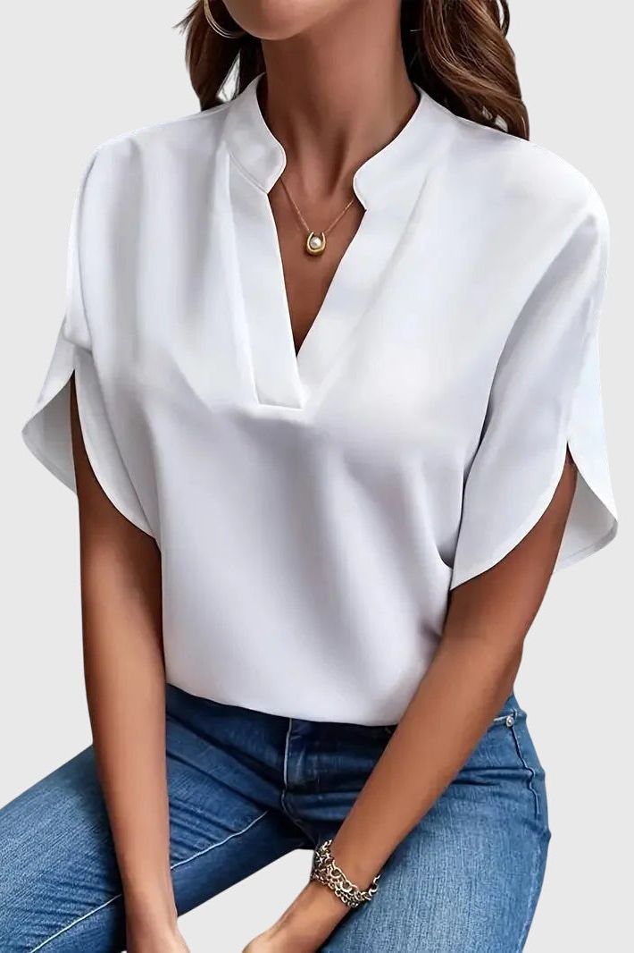 Elegant V-Neck Shirt