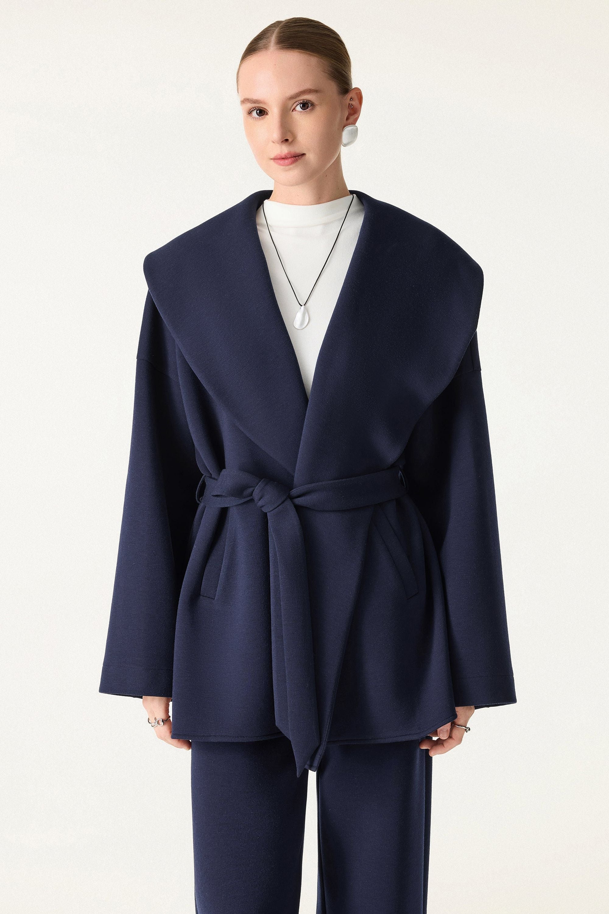 Belted Robe Jacket