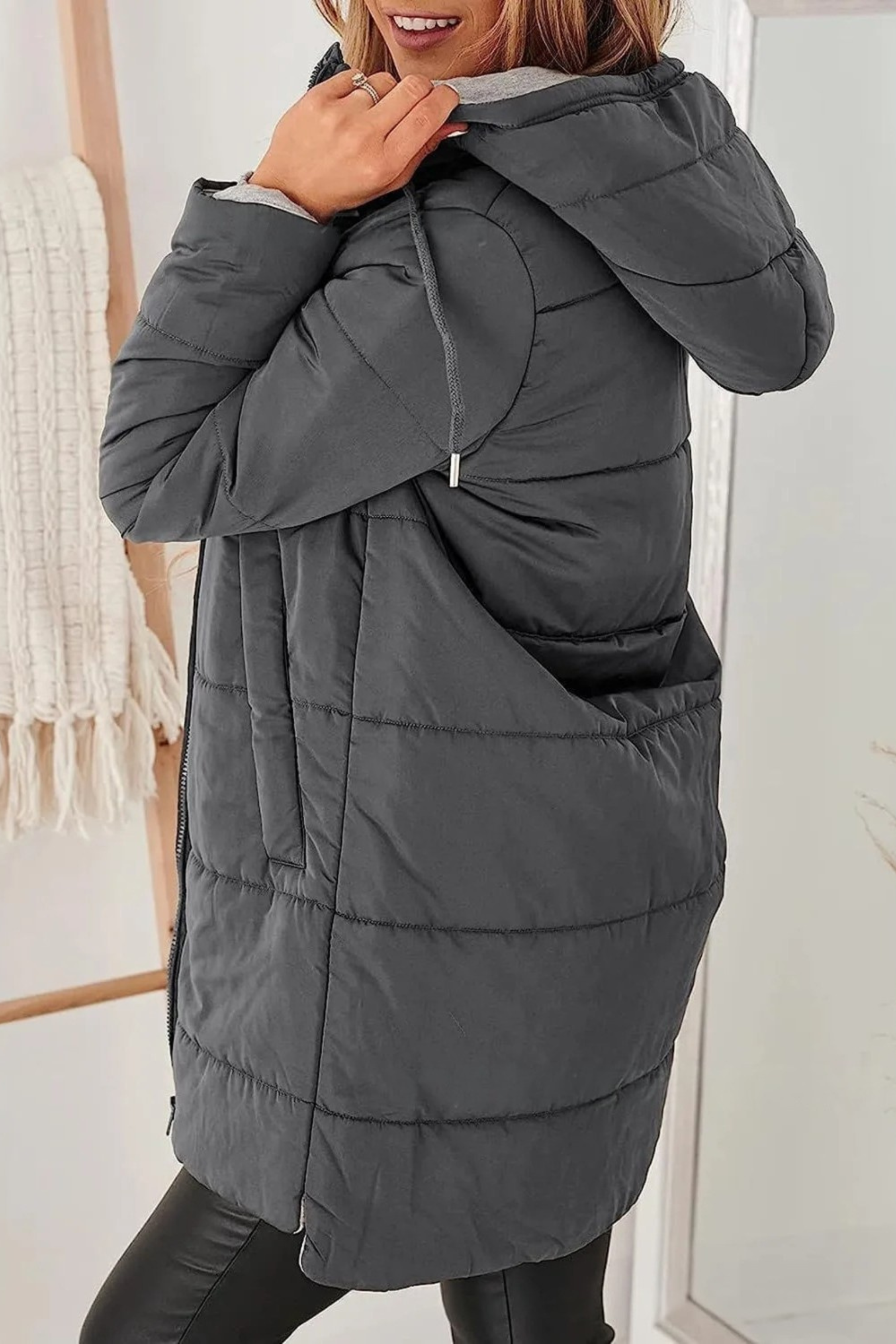 Casual Hooded Puffer Down Jacket