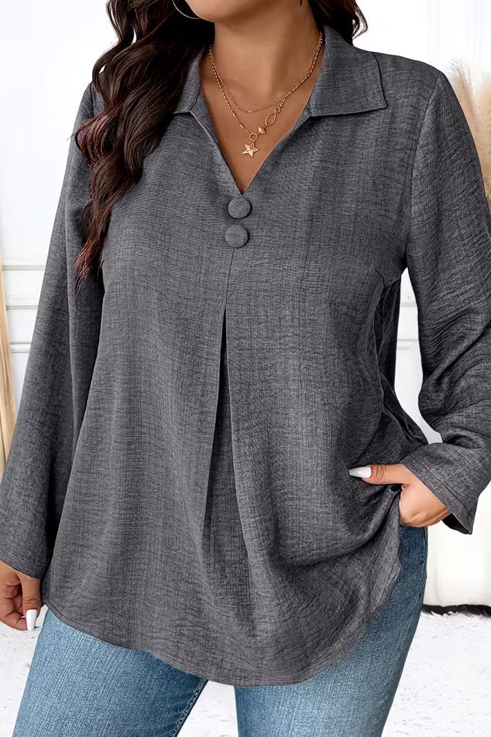 Chic Long Sleeve Blouse