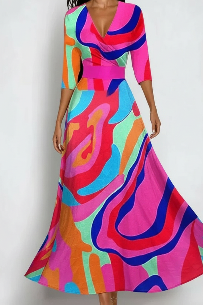 Emily - Luxury Floral Dress