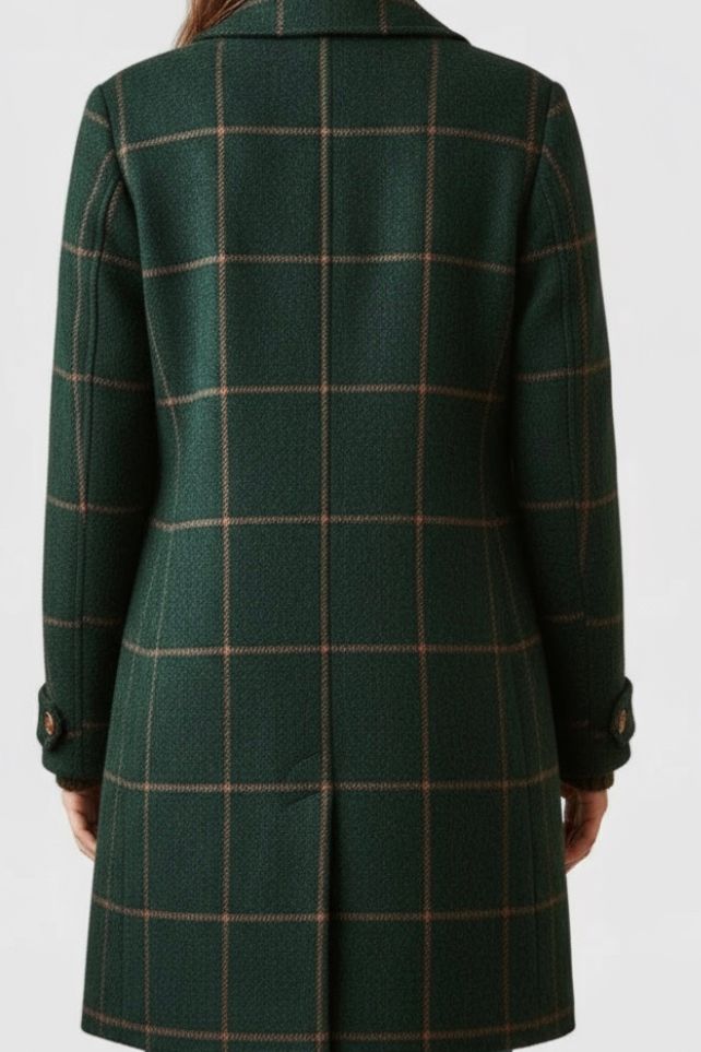 Fiona – Classic Check Coat