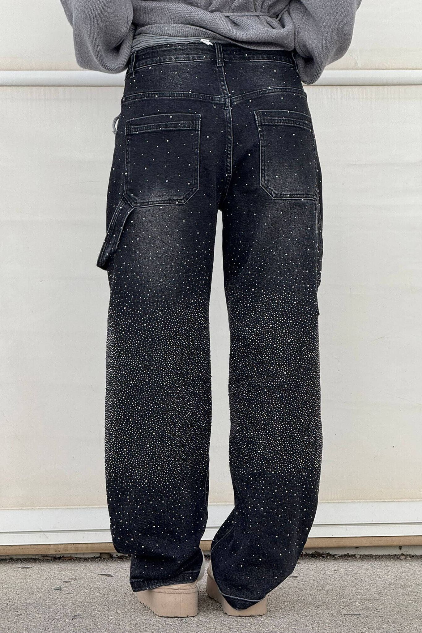 Starlight Wide-Leg Denim Pants