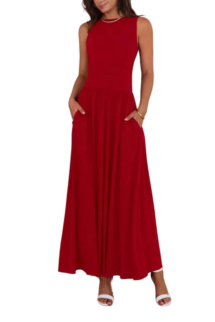 Eclipse Sculpted Maxi Dress