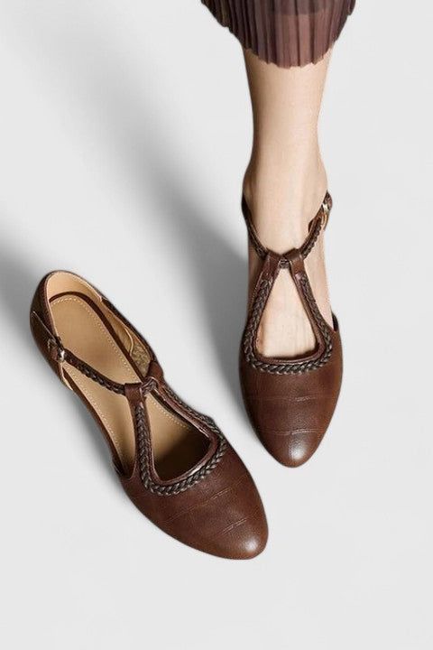 Delphine | Elegant Flat Sandals