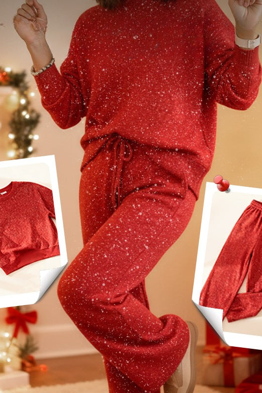 Glimmer luxe two-piece set