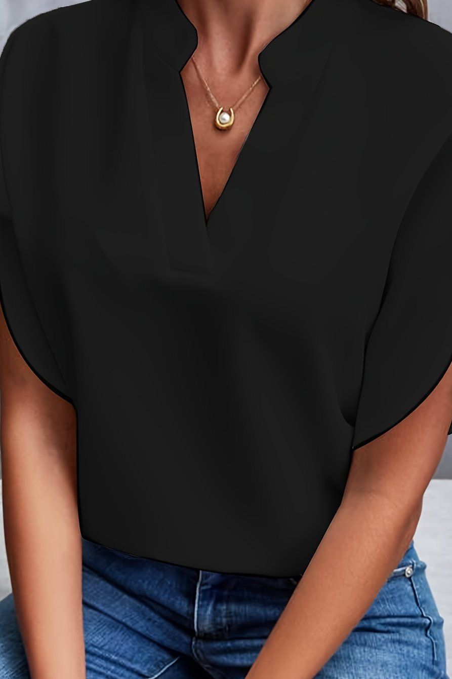 Camicetta con scollo a V Pure Elegance