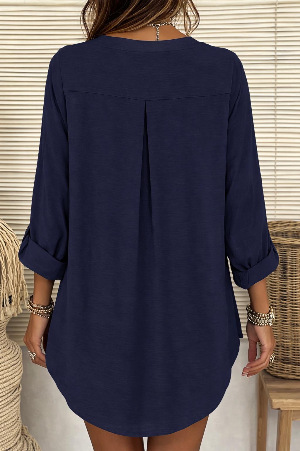 Calista Linen Blouse