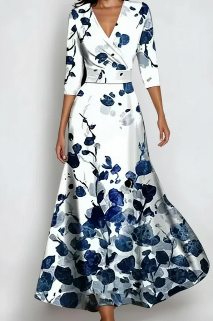 Emily - Luxury Floral Dress