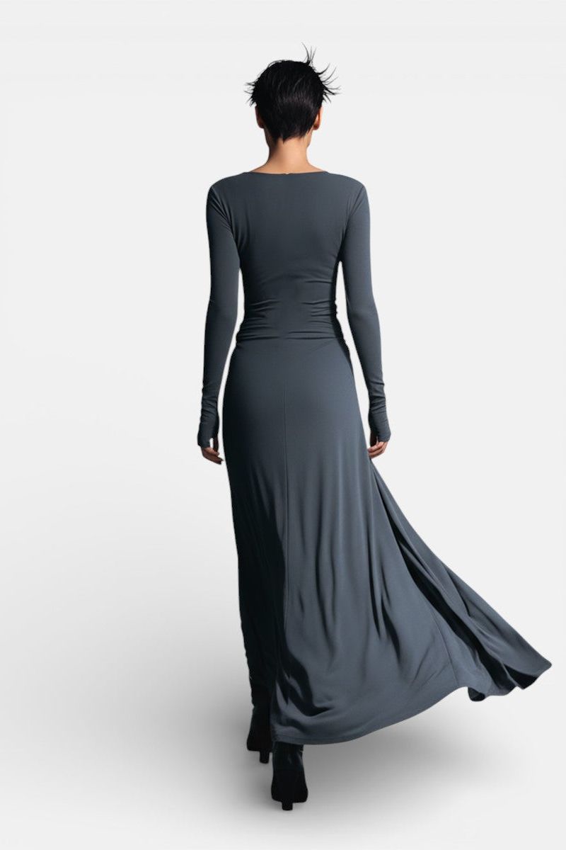 Naiara ❘ Maxi dress with side knot