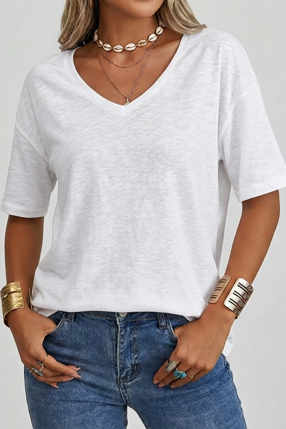 Everyday V-Neck Top