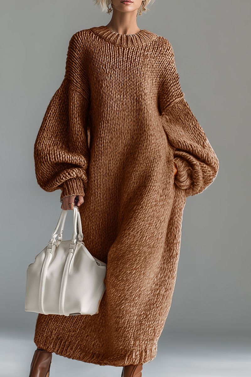 Emilia Luxe Knit Maxi Dress